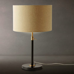 west elm Telescoping Table Lamp, Black